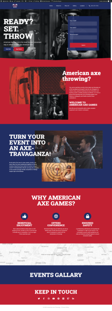 Website and ecommerce